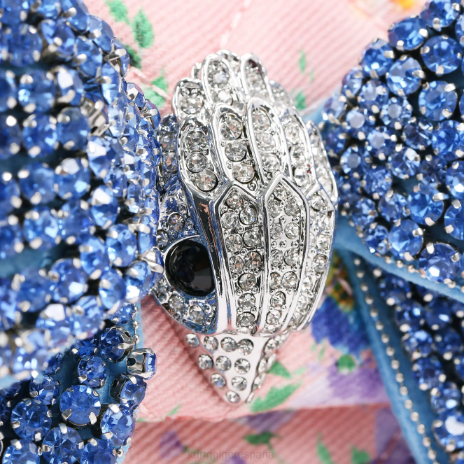 Kurt Geiger mujer londres arco medio kensington 2LPR85 | bolsas combinación rosa